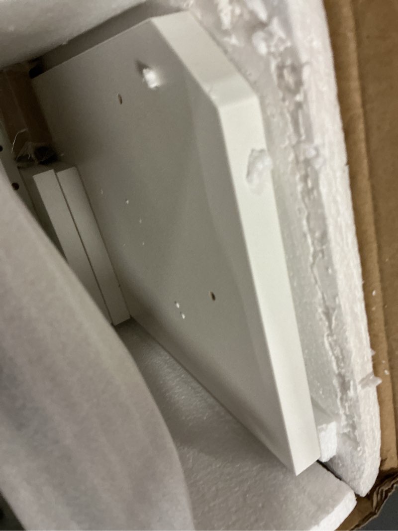 Condition photo showing Good Condition for Radiator Cover Cabinet - 44"x36"x 7.5" Solid Wood Heater Enclosure Shelf with Top, for Home Decor and Safe (White)