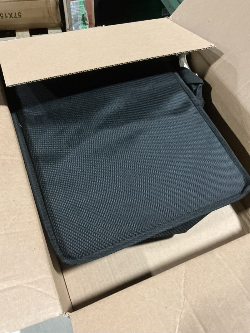 Condition photo showing As Is for premium large faraday bag – foldable signal blocking pouch for desktop pcs, laptops, nas & tablets, small generators – protects electronics from wireless interference – privacy & device security