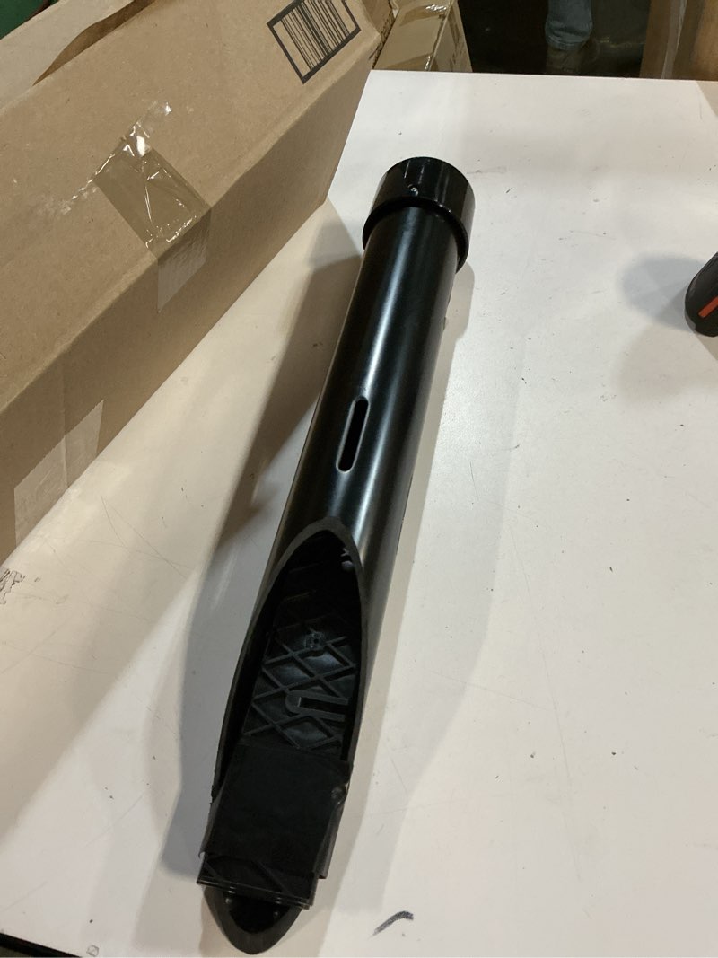 Condition photo showing Good Condition for newhouse lighting mpost17 2.5-inch outdoor mounting post with cap and stabilizing wings for landscape flood lights, black, 17.63