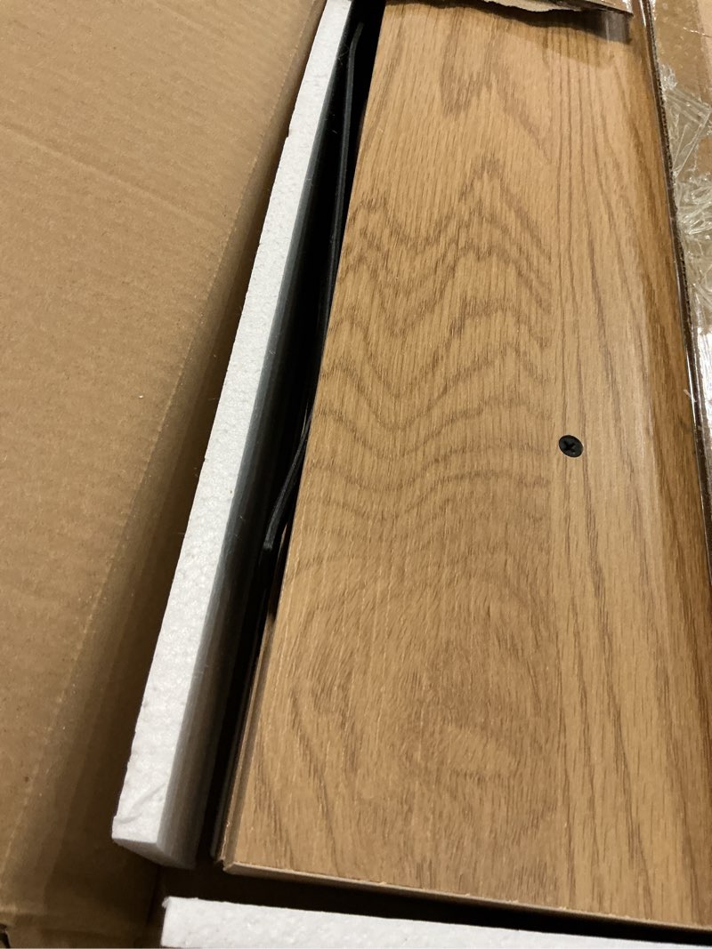 Condition photo showing Good Condition for fun memories floating shelves 24 inch long, 9.3 inch deep floating shelf for lving room, bedoom, kitchen, deep wall shelves for bathroom, 2 pack storage display shelf for books, decors, oak oak 24 inch, 2 pack