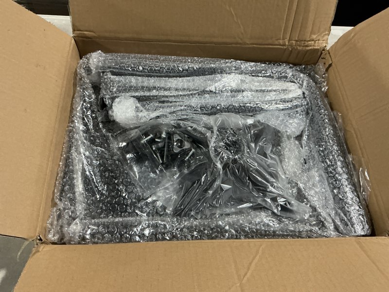 Condition photo showing Good Condition for salon tray for hair stylist steel salon tray attached to chair 360 degree rotating salon tray for barber chairs hairdressing tools tattoo(black)