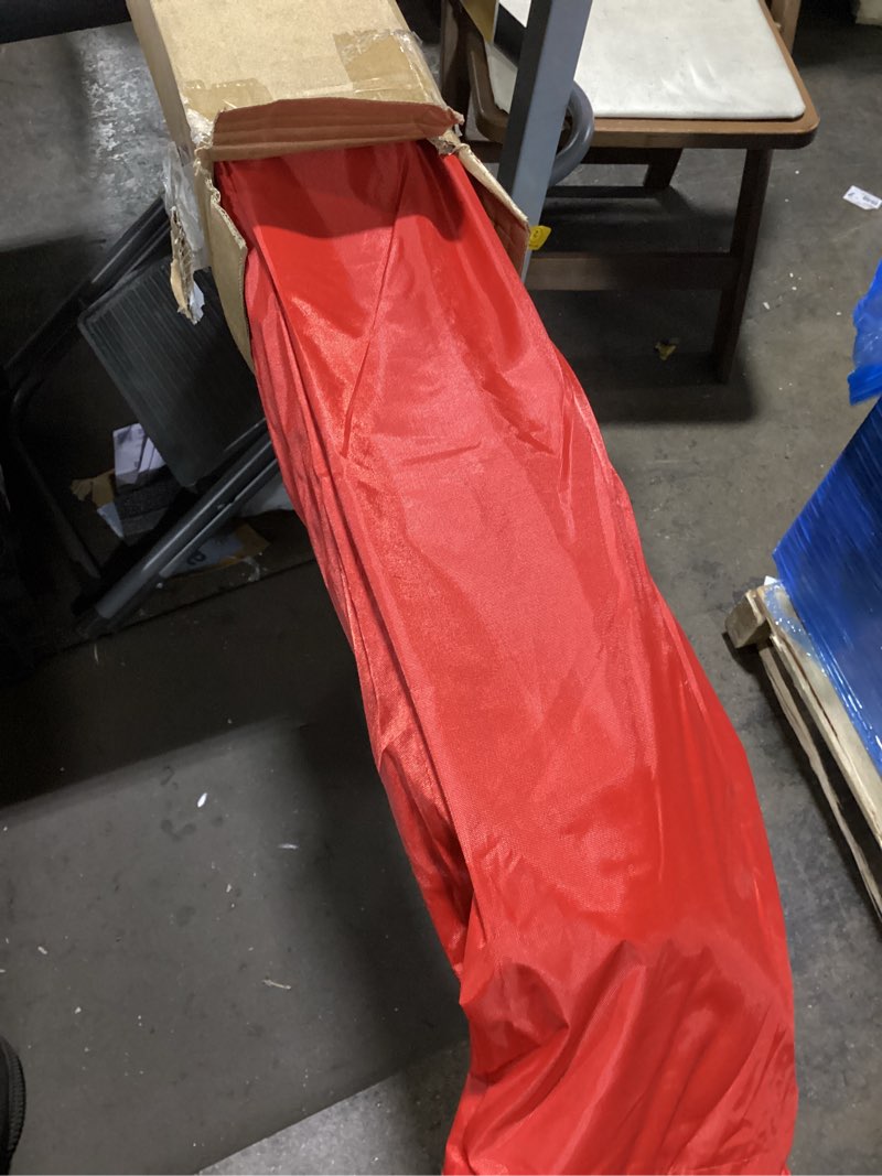 Condition photo showing Good Condition for sport-brella premiere upf 50+ umbrella shelter with patented side panels and tilt mechanism, heavy-duty 1.25 inch center pole, auger anchor for sand and grass xl red