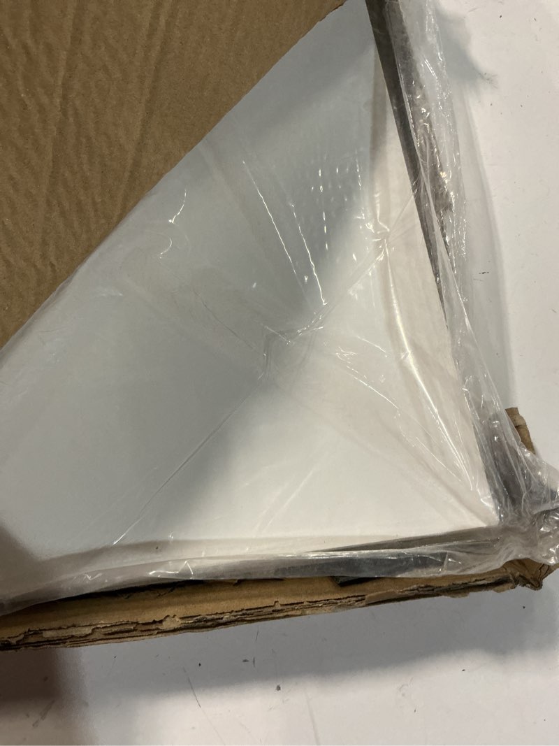 Condition photo showing As Is for 24”×36” large poster board 30pcs white poster paper poster board bulk suitable for diy, crafts, signs project presentations, drawing and school supplies,250gsm thickness blank posterboard white 24×36''