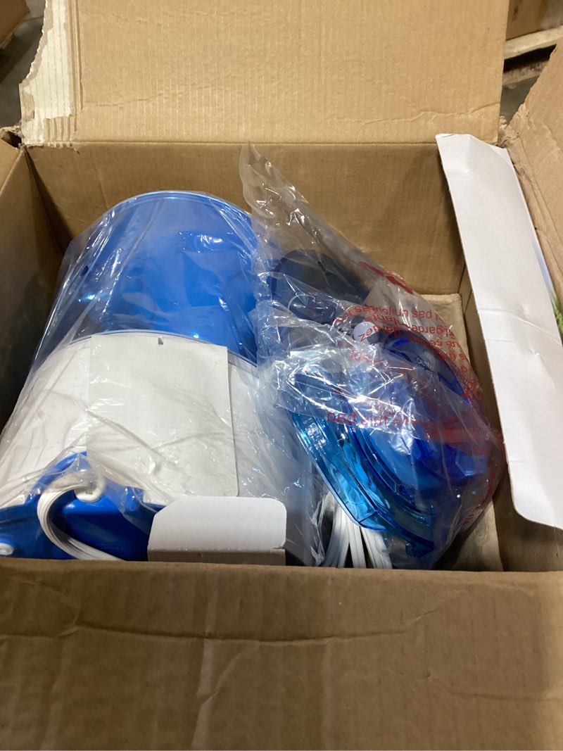 Condition photo showing New/Like New for crane steam inhaler & warm mist humidifier, 0.5 gallon, humidifier fsa eligible, blue & white, ideal humidifiers for bedroom, sinus inhaler, vaporizer hsa, vaporizer for congestion