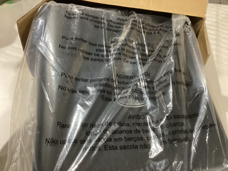 Condition photo showing As Is for amazon basics cross cut paper and credit card shredder, 12 sheet (new model), black 12 sheet black