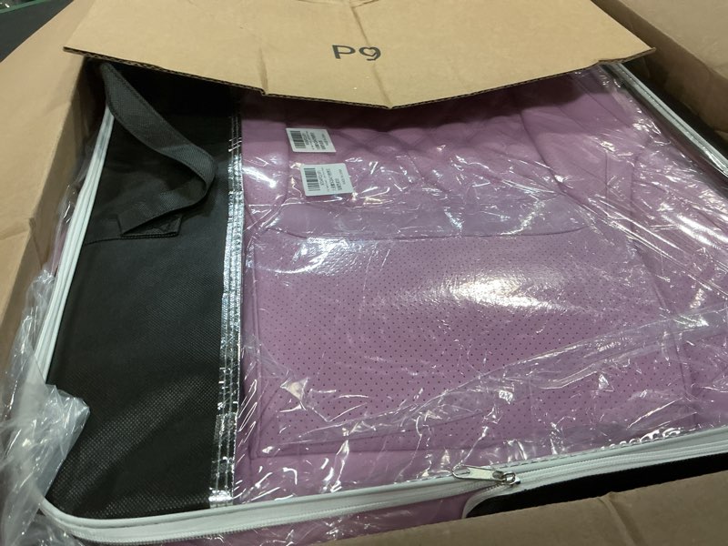 Condition photo showing Good Condition for car seat covers front seats purple, luxury faux leather waterproof non-slip women seat protector universal fit for most cars suvs trucks pick-ups,car interior accessories (light purple-front seats)
