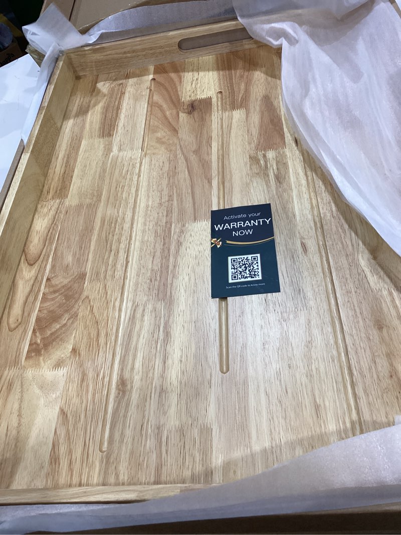 Condition photo showing Good Condition for 4 in 1 noodle board stove cover lightweight cutting board wood stove top covers for electric stove, glass gas stove cover for gas burners - 30" x 22"