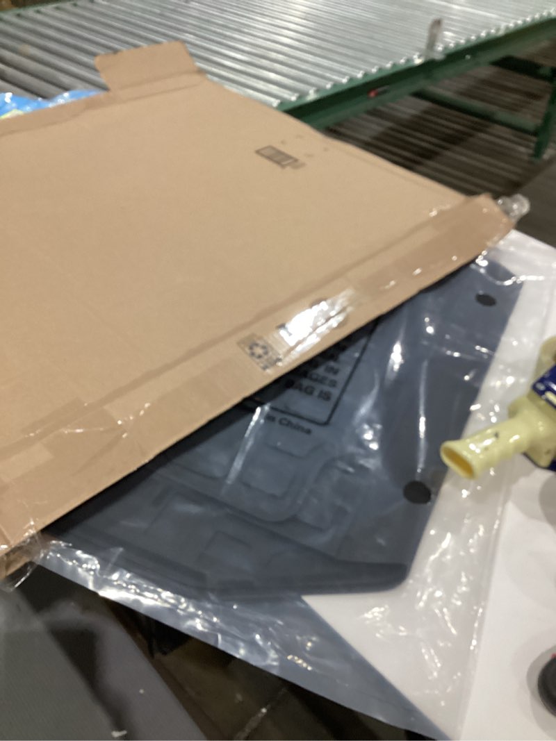 Condition photo showing New/Like New for powoq Backrest Mat Compatible with 2021-2025 Toyota Sienna 3rd Row Back Seat Protector TPE Cargo Liner Cargo Mat Replacement for 2021 2022 2023 2024 2025 Toyota Sienna Accessories(Backrest Mat)