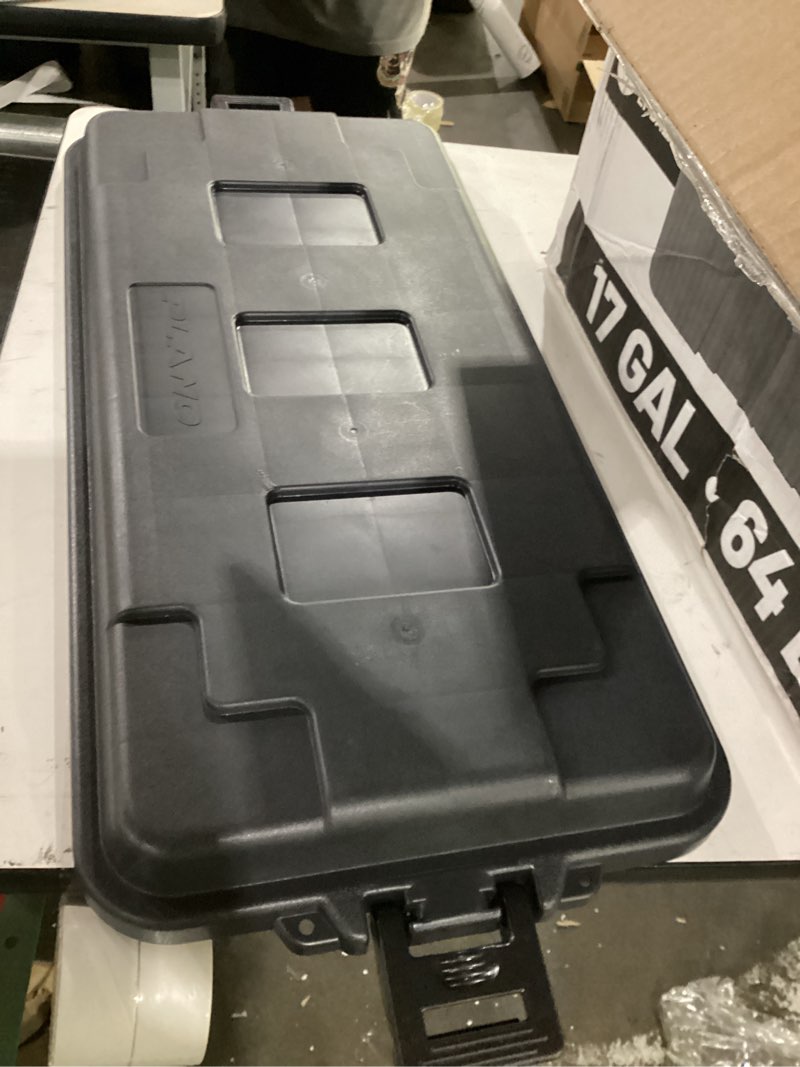 Condition photo showing Good Condition for plano storage trunks medium - 3 pack charcoal