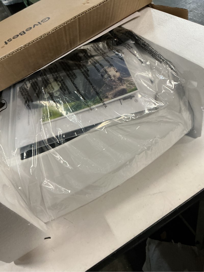 Condition photo showing New/Like New for GiveBest Smart Wall Heater, 1500W Electric PTC Space Heaters for Indoor Use, Adjustable Thermostat, Remote Control, Compatible with Alexa, 24H Timer Heat for Bedroom Office Home Garage RV White