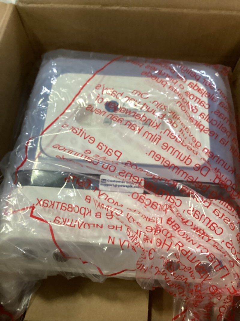 Condition photo showing Good Condition for pawspik automatic microchip rfid cat feeder,16-cup, iso microchip & pawspik rfid tag compatible, app control, portion control
