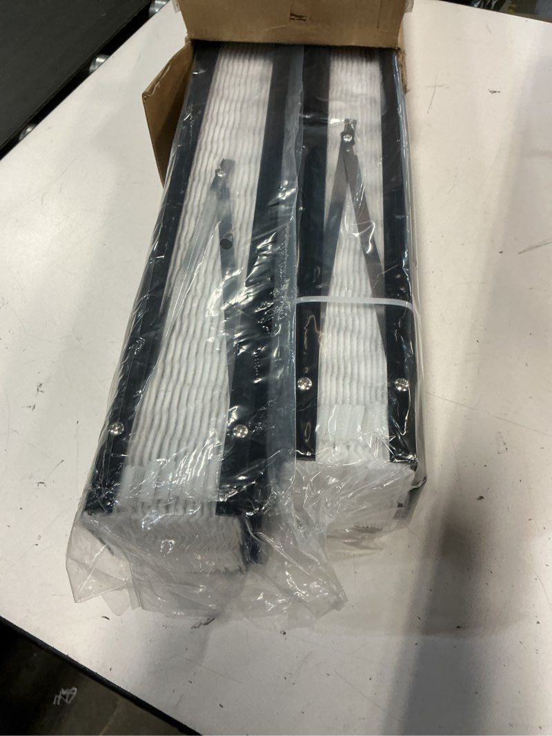 Condition photo showing New/Like New for 2-pack 410 replacement filter compatible with aprilaire whole house air purifiers, models 1410, 1610, 2410, 2416, 3410, 4400, merv 11 air purifiers, size:16x25x4(actual size:16.69x27.8x4.02in)