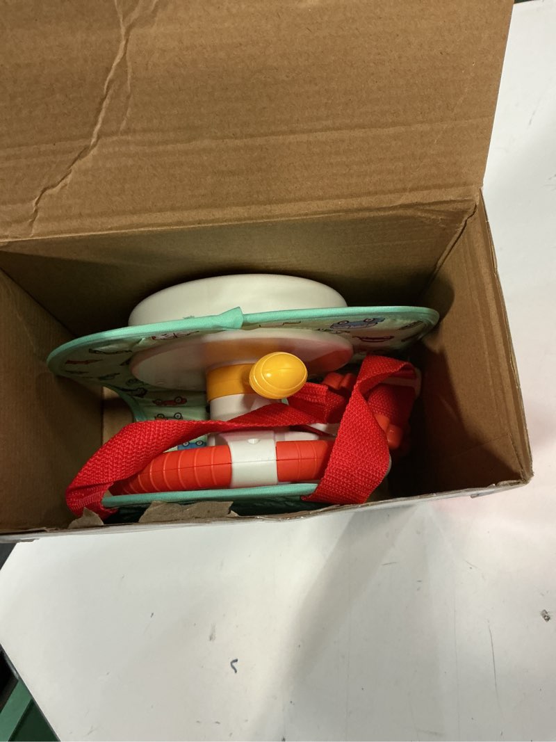 Condition photo showing Good Condition for BETTERLINE Baby Car Seat Toy for Infants and Toddlers, Interactive Driving Steering Wheel with Lights, Music and Mirror, Realistic Driving Sounds - Can use for Stroller or Playpen, Adjustable Strap
