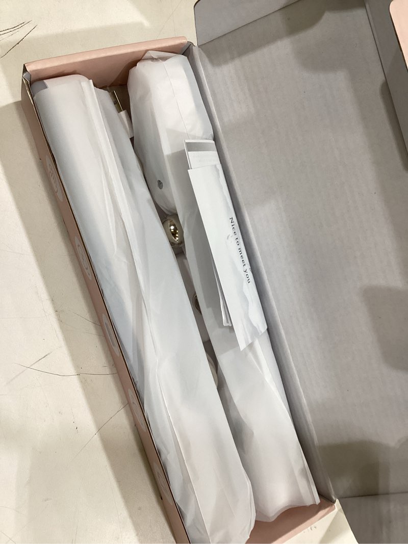 Condition photo showing New/Like New for cambk set of 2 wireless vanity makeup lights for mirror, stick on rechargeable light bar for bathroom mirror with 3 cct&dimmable, cordless battery operated touch control lighting white