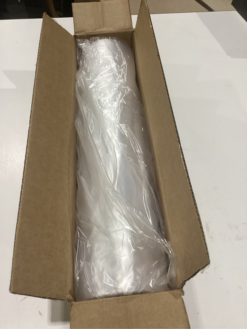 Condition photo showing New/Like New for 14" x 20" plastic produce bag on a roll, clear food storage bags for bread fruits vegetable, 350 bags/roll 1 roll