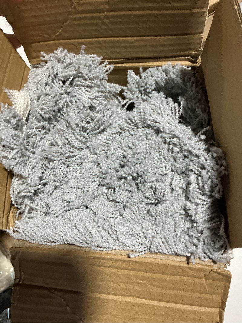 Condition photo showing Good Condition for large waffle bath mat set, non slip bathroom mat ultra absorbent bath mats for decor, extra soft floor bathroom rugs sets 2 piece, washable bath rugs set, grey & white, 20"×47" and 16"×24" gray-white 20" × 47" plus 16" × 24" (rectangular)