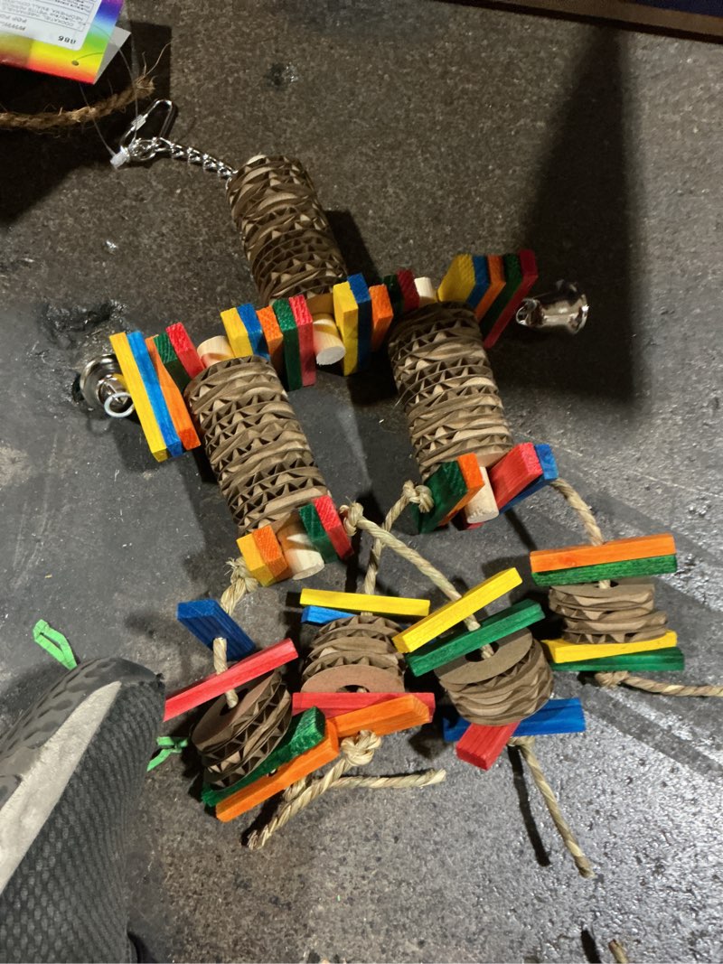 Condition photo showing Good Condition for Jumpy Bird Toy, Small zzzz-s