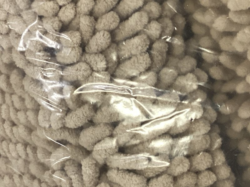 Condition photo showing Good Condition for smiry bathroom rugs sets 3 piece, soft absorbent chenille bath mat and u-shaped contour toilet rug, machine wash dry bath mat sets for bathroom tub and floor (30"x20"+24"x16"+24"x20", beige) beige 30"x20"+24"x16"+24"x20"