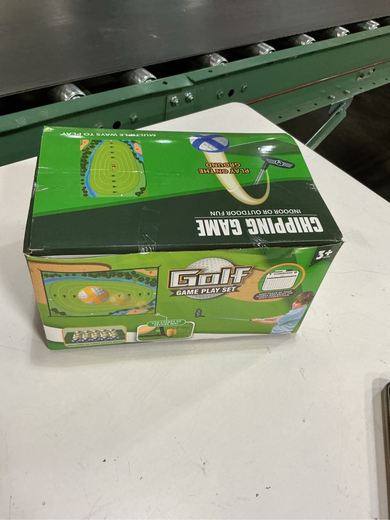Condition photo showing New/Like New for Golf Chipping Game - Upgrade Indoor Velcro Golf Chipping, Perfect Outdoor Games for Kids Golf Game & Practice?Green? DUYOYU1000 Classic DUYOYU1000-1