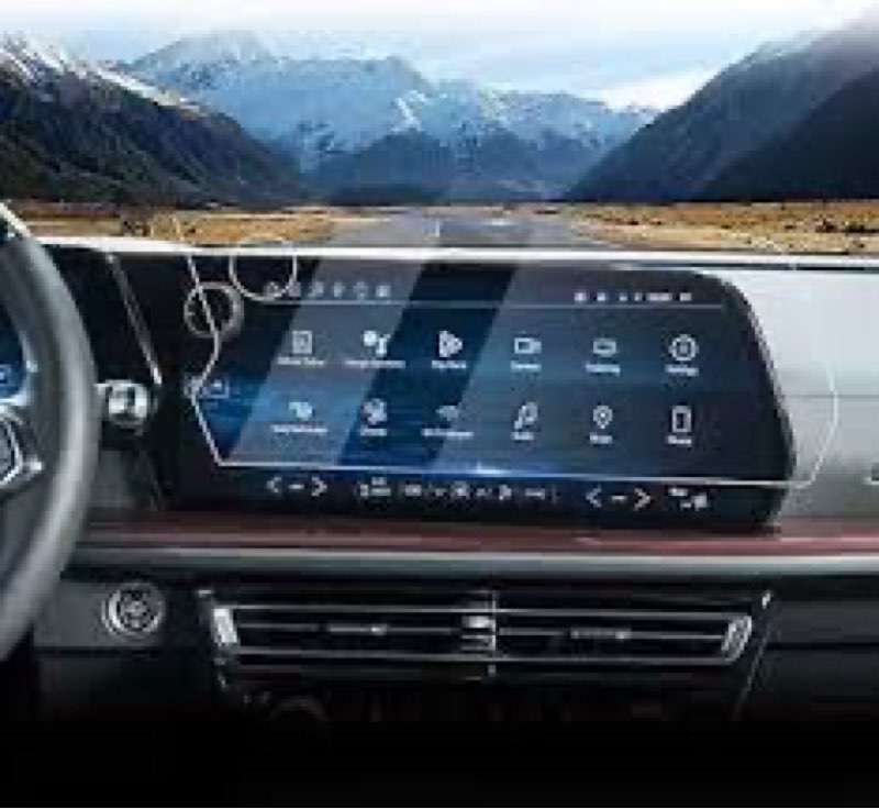 X004NZ6F21 LUWU 2025 Silverado EV Screen Protector fo r 2024 2025 Chevrolet Silverado EV Accessori es 2024 2025 Chevy Silverado EV Screen Prot