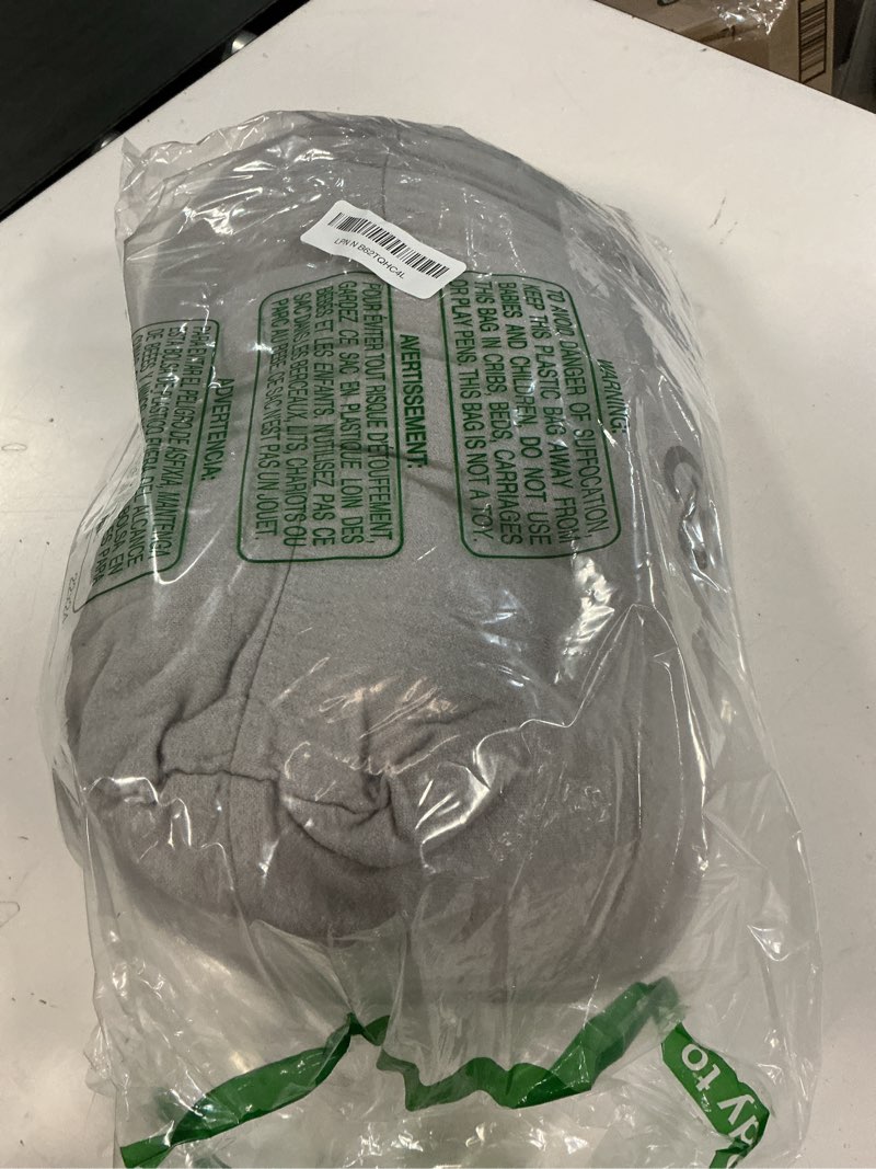 Condition photo showing Good Condition for bare home flannel fitted bottom sheet 100% cotton, velvety soft heavyweight - double brushed flannel - deep pocket (king, light grey) king 03 - light grey