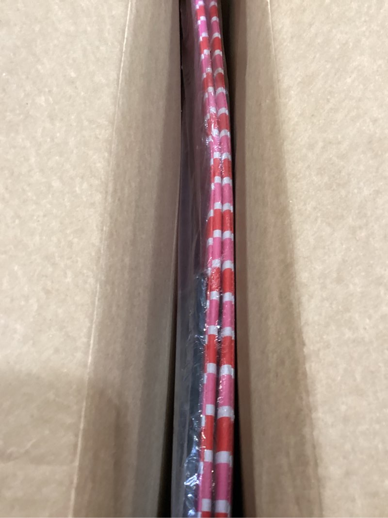 Condition photo showing As Is for SCOUT Wrap and Roll Storage Bin, Tall Slim Profile Fits Wrapping Paper Rolls, Zips Shut, Folds Flat