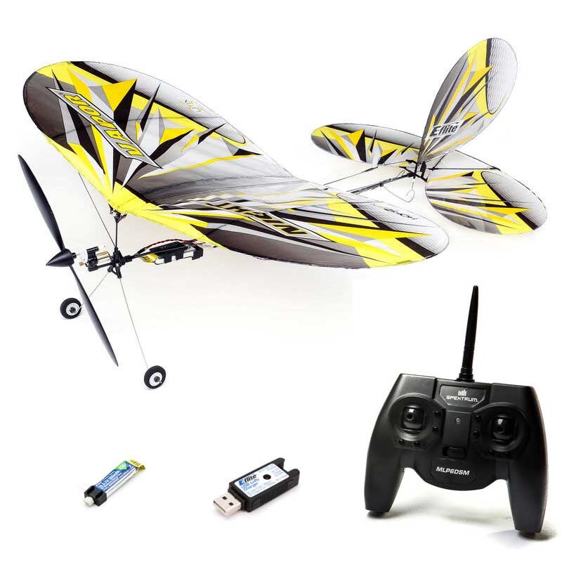 E-flite RC Airplane UMX Night Vapor RTF to Fly is Included with AS3X and Safe Select EFLU1300