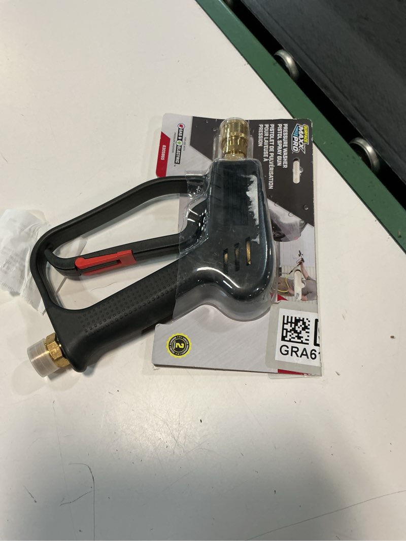 Condition photo showing Good Condition for westinghouse short pressure washer gun - 3600 max psi, m22 connector - for gas and electric pressure washers short gun