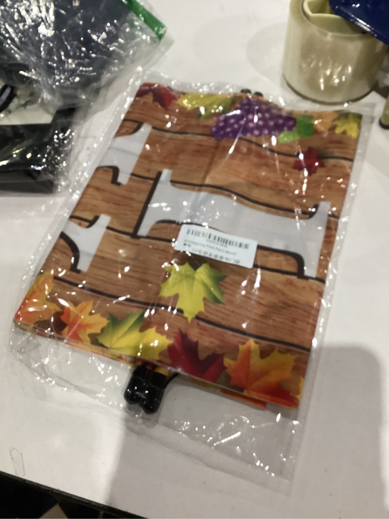 Condition photo showing New/Like New for Friendsgiving Party Decorations Porch Sign Banner for Front Door Thanksgiving Hanging Door Banner Happy Friendsgiving Banner Fall Decorations for Home Decor