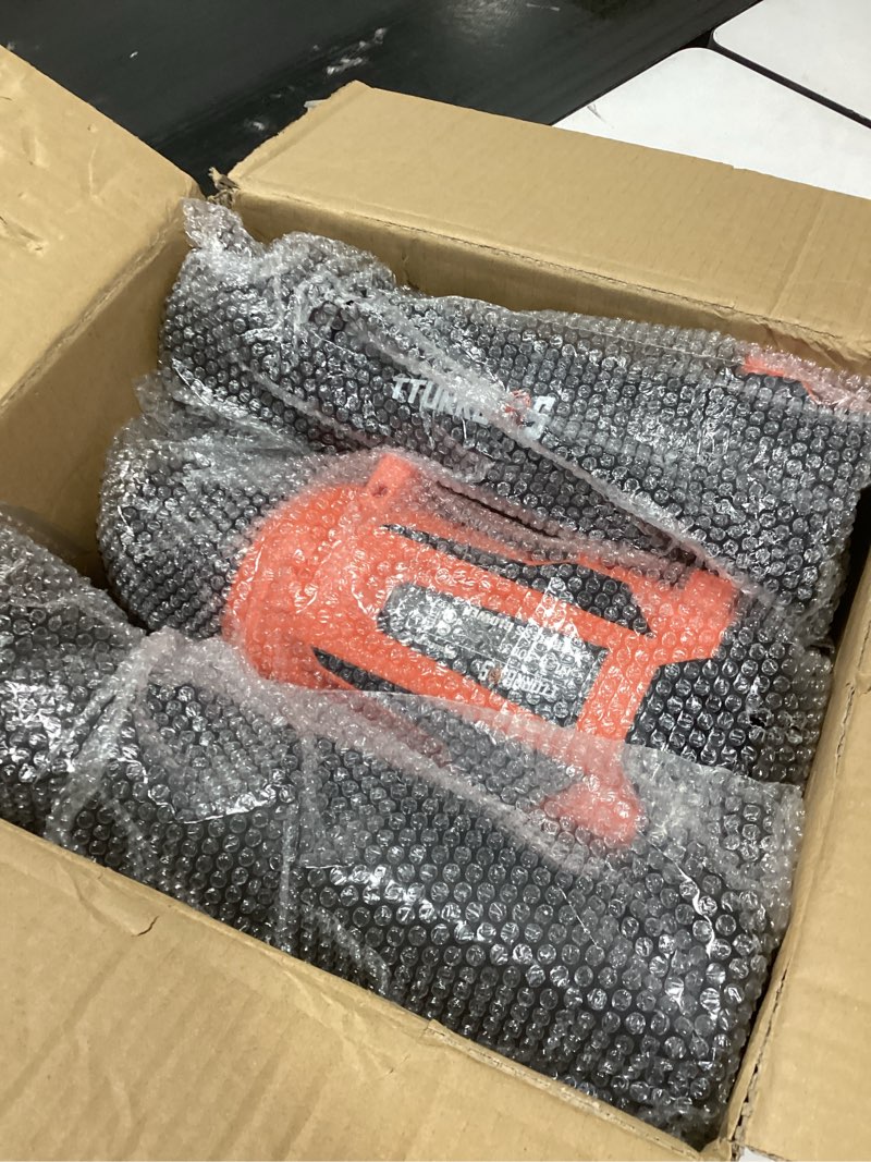 leaf blower cordless - 650cfm brushless motor leaf blower with 6-speed control & ergonomic handle - 