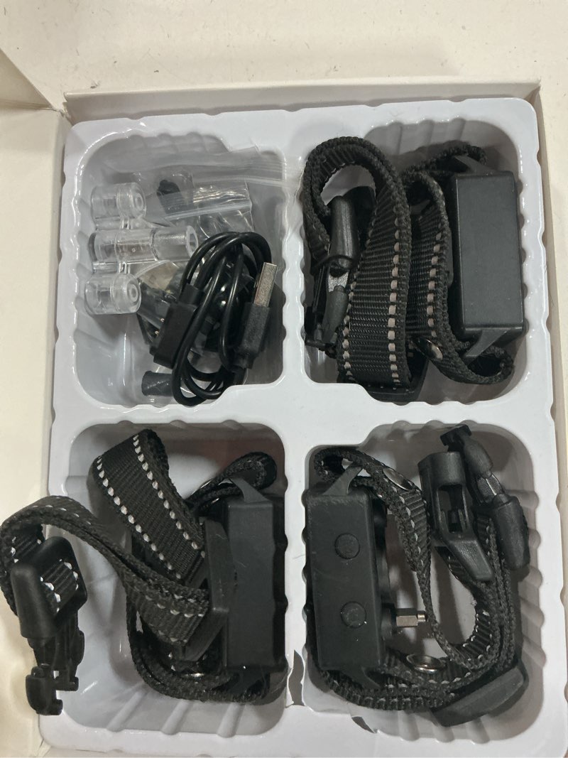 Condition photo showing Good Condition for 3 pack dog bark collar, 2025 bark collar for large medium small dogs 5-130 lbs - smart rechargeable anti-barking training collar with 10 adjustable sensitivity-bark collars with beep vibratio (3 pack)