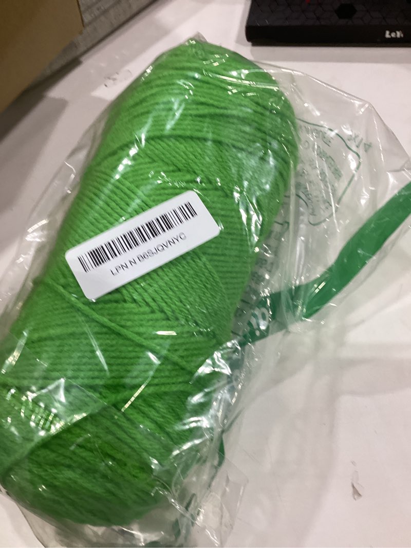Condition photo showing New/Like New for sensy premium 3mm 131 yards polyester rope 100% polypropylene cord macrame cord 3mm crochet bag cord macrame rope crochet thread gift for knitter (denim) 1 skein denim