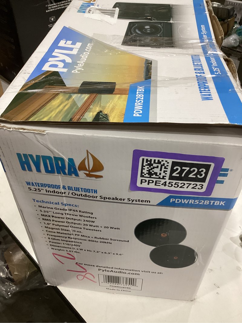 Condition photo showing Good Condition for Pyle speaker