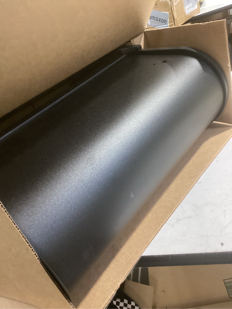 Condition photo showing Good Condition for ARCHITECTURAL MAILBOXES Gibraltar Mailboxes Arlington Large Capacity Galvanized Steel Textured Black, Post-Mount Mailbox, AR15B000