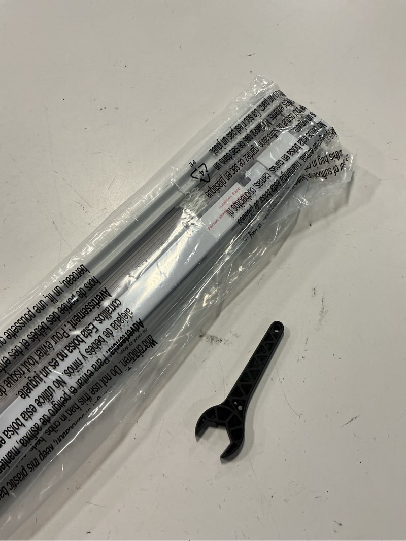 Condition photo showing Good Condition for lazblinds no tools no drill 1" vinyl mini blinds, cordless blinds for windows, light filtering horizontal window blinds & shades, 31" w x 36" h, white cordless-white 31" w x 36" h