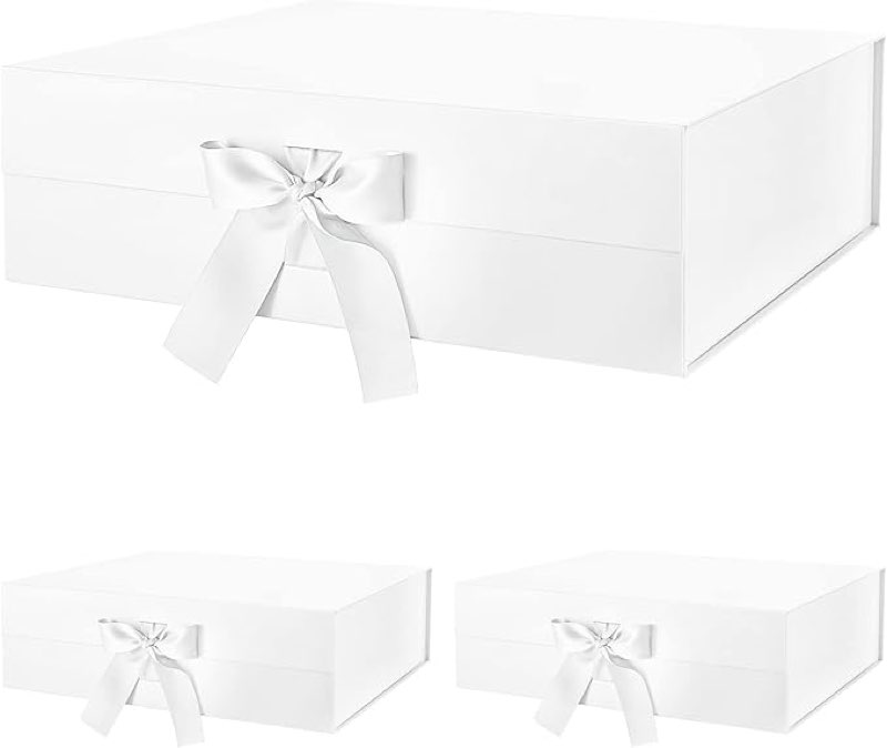 3 Extra Large Gift Box...nd Large Gifts (Glossy W hite?