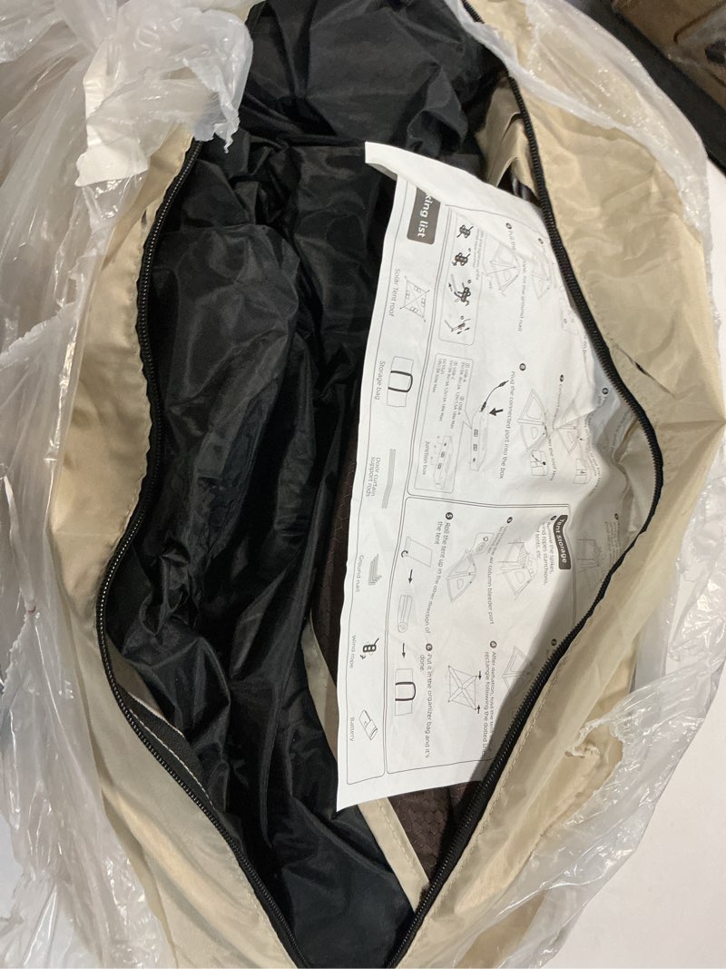 Condition photo showing item condition for Portable Family Camping Tent Beige