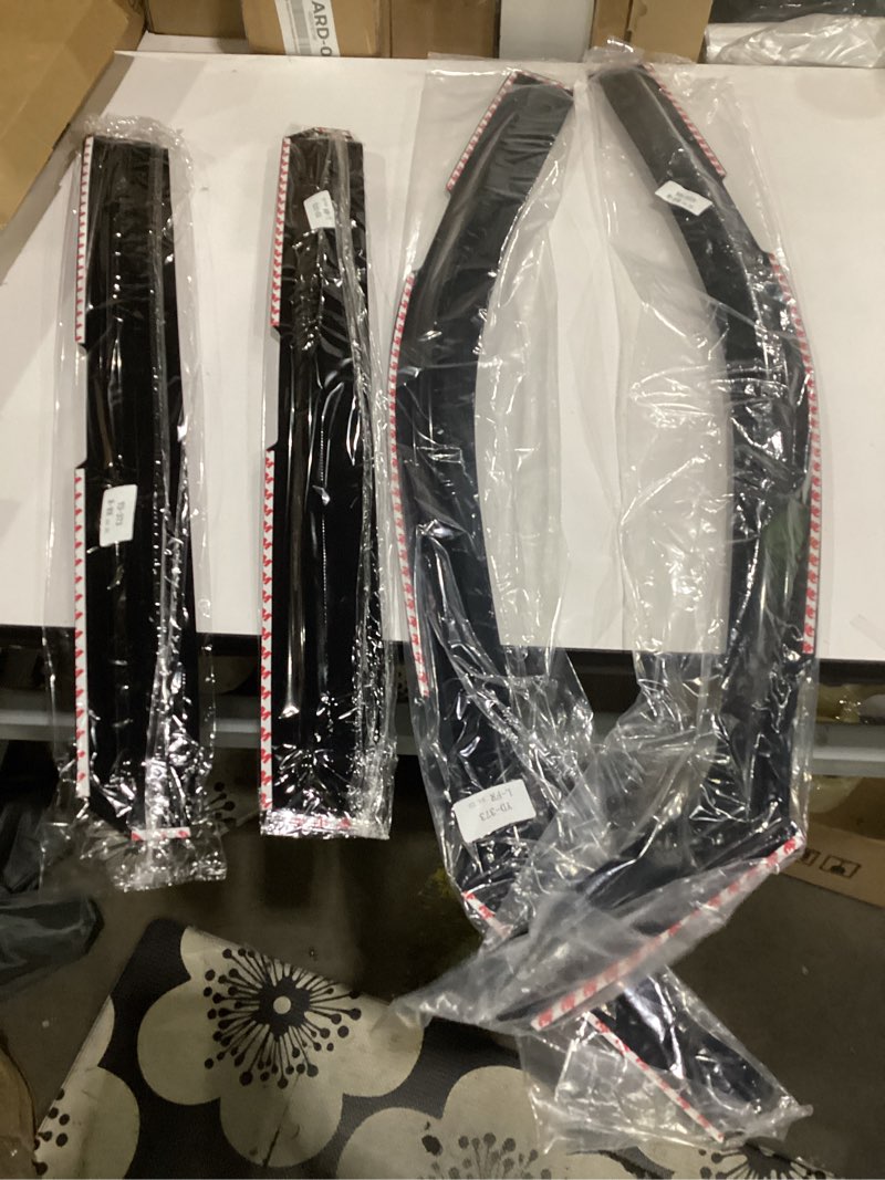 Condition photo showing Good Condition for in-channel window visors rain guards for 2019-2026 chevy silverado/gmc sierra 1500 crew cab, window vent wind shades deflectors 2019-2026 silverado/sierra crew cab