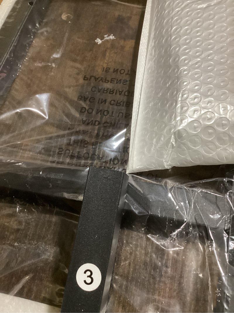 Condition photo showing New/Like New for Plant Stand Indoor with Grow Light,4-Tiered Tall Plant Stand Indoor, Metal Plant Shelf with Adjustable Light, Ideal for Living Room, Garden, Patio (Black Brown) Round 4-layer brown