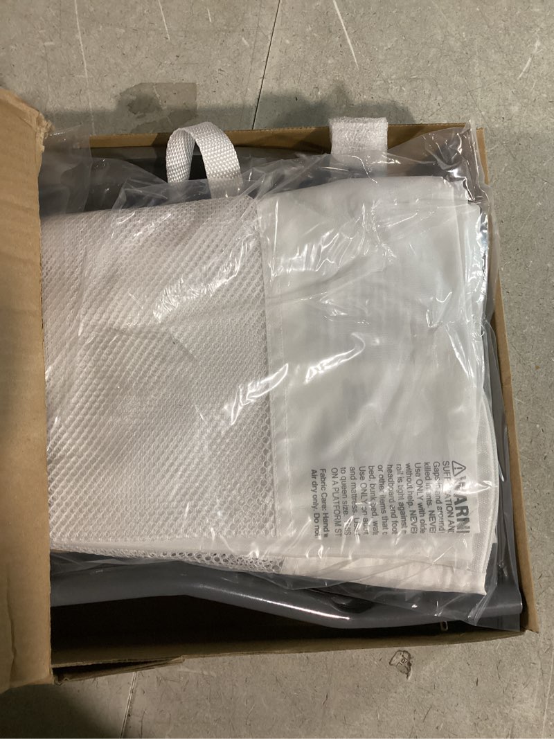 Condition photo showing Good Condition for Regalo Safety Swing Down Bed Rail Guard for Toddlers, Bed Safety Rail with Patented Gap Guard, Fits Twin, Full & Queen Mattress, White, Tested & Safe for 30 Years, American Designed, Family Owned 43 Inch