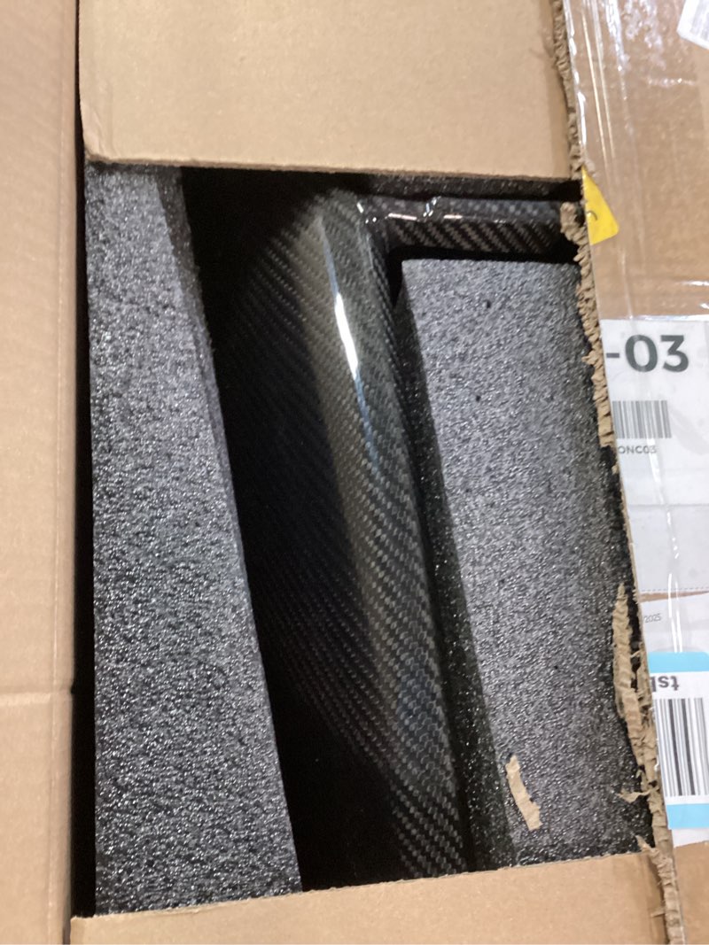 Condition photo showing Good Condition for Genuine Carbon Fiber Waterfall Phone Charger Cover for Corvette C8 Z51 Z06 Coupe HTC 2020 2021 2022 2023 2024 2025 2026,Center Wireless Phone Charging Panel