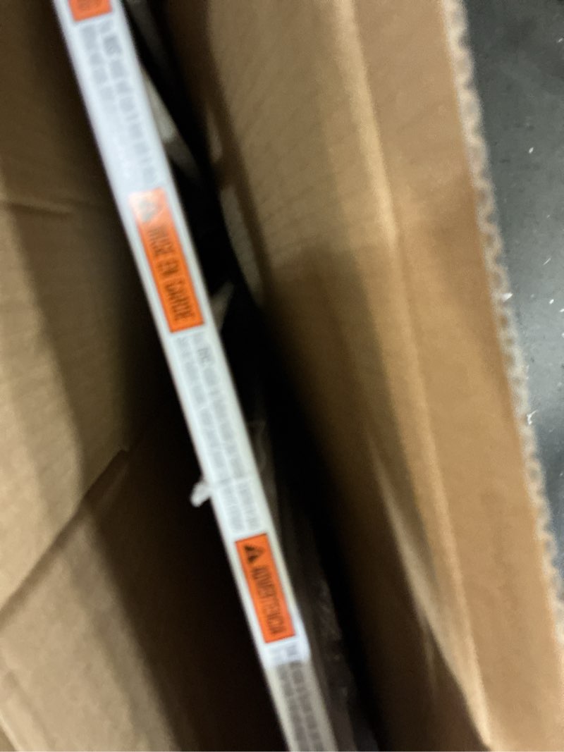 Condition photo showing New/Like New for Safety 1st Easy Install Walk Thru Baby Gate for Doorway With Door, Dog Gates, Fits 29"-38", Easy Install 28" Tall, White 1-Pack 29" to 38" Wide x 28" Tall White