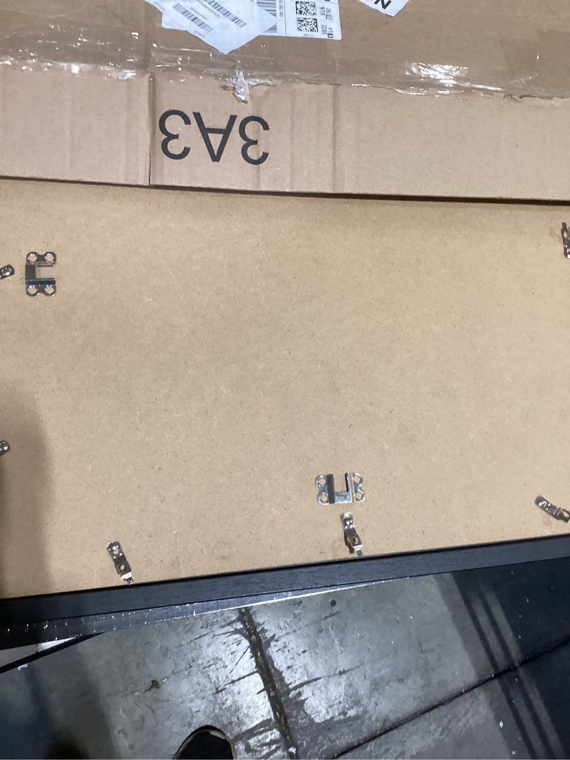 Condition photo showing Good Condition for Engineered Wood 18x20 Picture Frame Set of 3, Black Frame for 18 x 20 Inch Picture Poster Photo, Light Weight 18 by 20 Frame with Wood-grain for Wall - 3 Pack/Black/18 x20 3 18x20