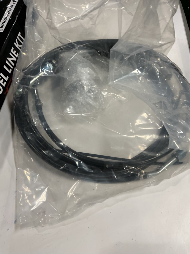 Condition photo showing As Is for (( incompletemuco nylon fuel line kit fl-fg0084 fuel lines kit for chevy tahoe gmc yukon cadillac escalade 1995 1996 1997 1998 1999 2000 4 door 5.7l