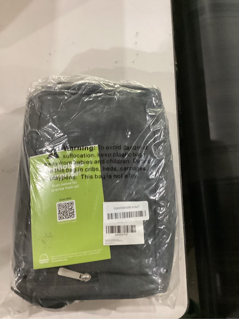 Condition photo showing Good Condition for keababies baby diaper bag backpack - large baby bag for boys, girls, waterproof multi function travel diaper backpack with changing pad, durable travel essentials for moms and dads (mystic gray)