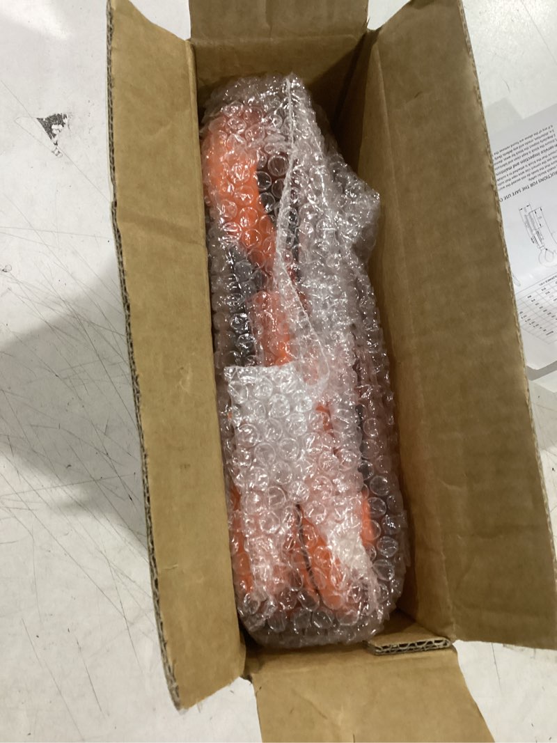 Condition photo showing Good Condition for snatch block with hook, 2 ton wll,suitable for 3/8" wire ropes, snatch block pulley for rollback wrecker, car hauler, tow truck accessories, winch accessories, light orange color