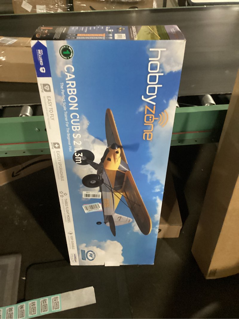 Condition photo showing New/Like New for hobbyzone rc airplane carbon cub s 2 1.3m rtf basic (battery and charger not included), hbz320001