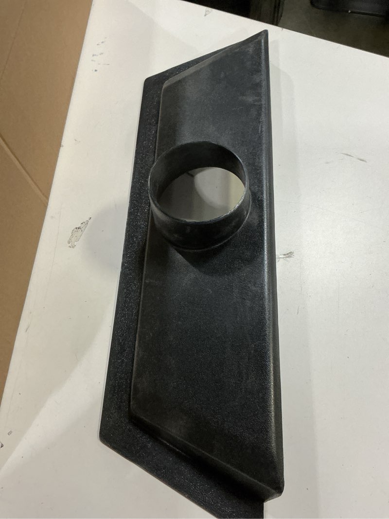 Condition photo showing Good Condition for 24" Wide x 7" Deep With 2" High Opening Floor Dust Sweep ABS Plastic with 4" OD Opening for Dust Collector Systems 73468