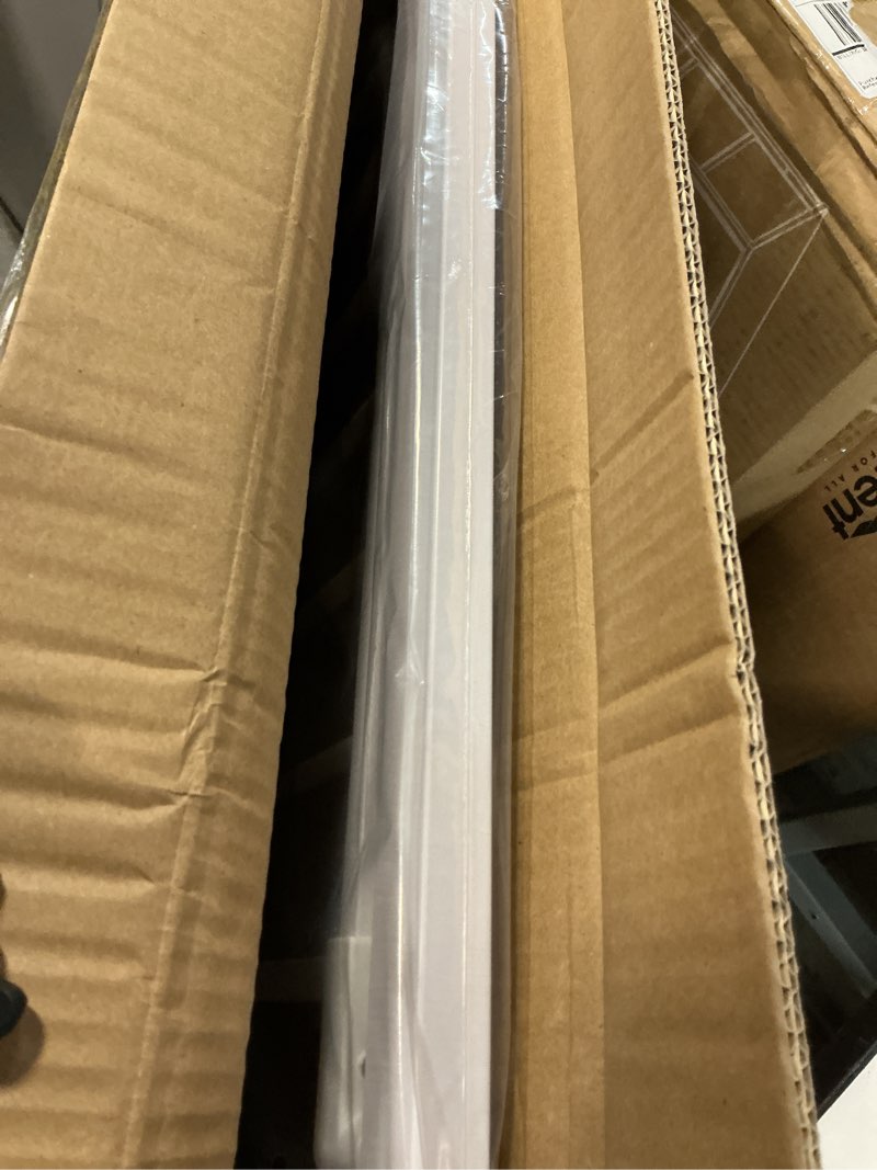 Condition photo showing Good Condition for fairy baby 38" extra tall baby gate for stairs, fits 29.5" to 32.2" wide openings, metal auto close dog gate indoor for the house doorways, pressure mounted pet cat gate for toddler kids, white 29.5"-32.2"