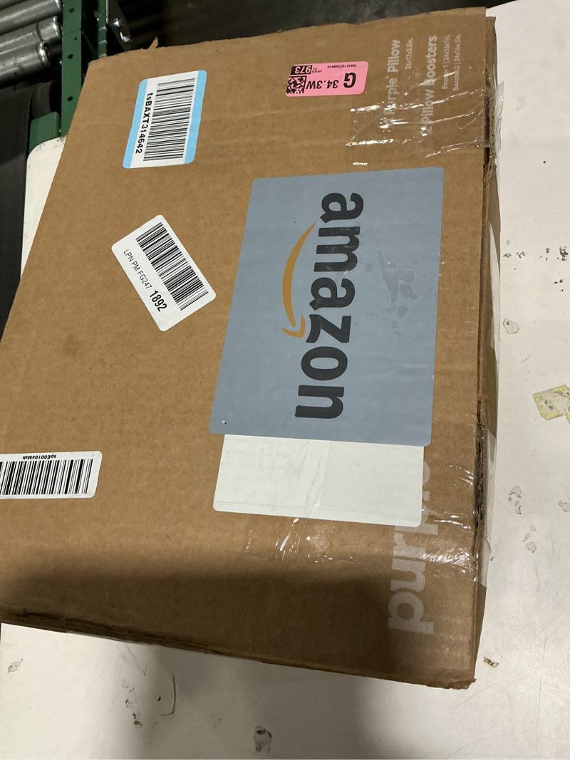 Condition photo showing Good Condition for Purple Pillow - GelFlex Grid, Cooling Ergonomic Support for Side, Back, Stomach Sleepers - Adjustable Boosters for Personalized Height, Firm Feeling, Standard Size - Ultra-Durable